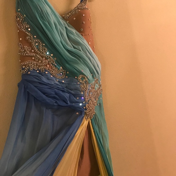 New sequin dress Custom Made Size Small - Picture 2 of 5